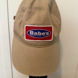 Babe’s Chicken Dinner House Baseball Cap – Khaki Adjustable Strapback